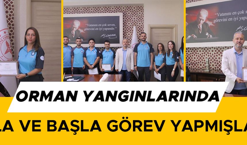 SAĞLIK MÜDÜRÜ YILMAZ UMKE PERSONELİNİ UNUTMADI