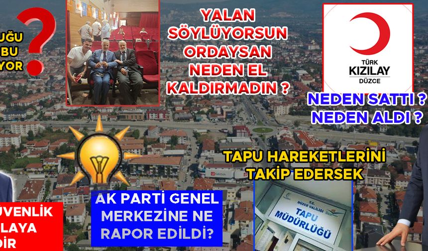 FETÖ DÜZCE'DE 15 TEMMUZ GECESİNDEN DAHA GÜÇLÜ HALE GELİYOR...