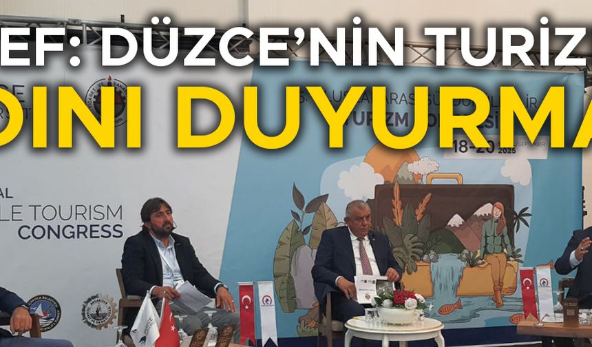 DÜZCE’DE 5. ULUSLARARASI SÜRDÜRÜLEBİLİR TURİZM KONGRESİ GERÇEKLEŞTİRİLDİ