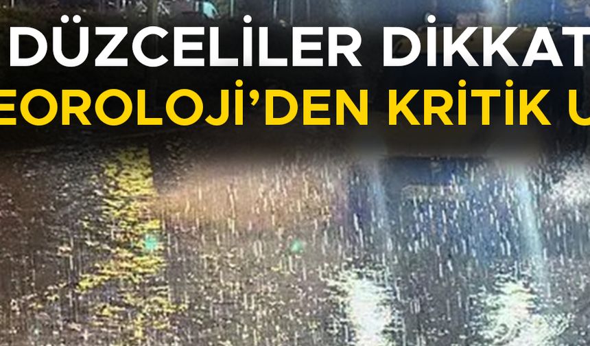 SEL RİSKİ TAŞIYOR…