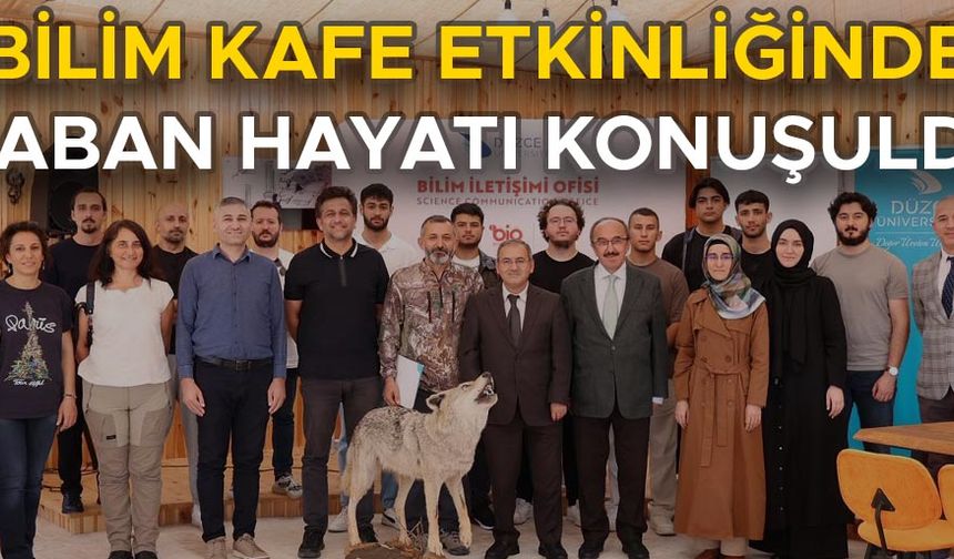 DÜZCE’NİN SAKLI DÜNYASI BİLİM KAFE’DE GÜN YÜZÜNE ÇIKTI
