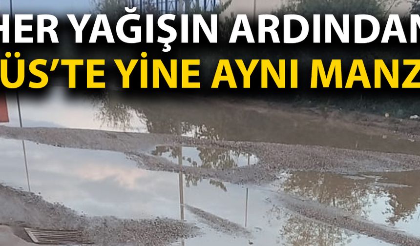 YOLLAR GÖLE DÖNDÜ, İŞÇİLER ÇALIŞTIKLARI FABRİKALARA GİTMEKTE ZORLANDI