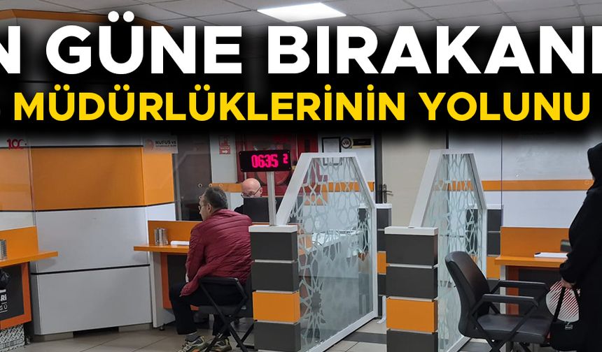 DÜZCE MERKEZ NÜFUS MÜDÜRLÜĞÜ’NDE YOĞUNLUK YAŞANMADI