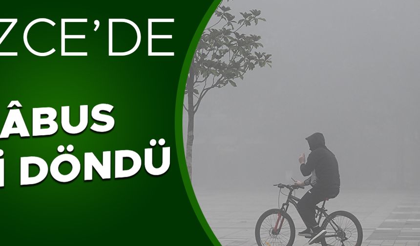 HAVA KİRLİLİĞİ YOĞUN SİS TABAKASI İLE KENDİSİNİ GÖSTERDİ