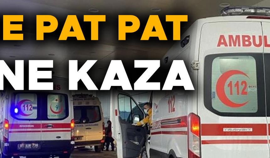 TARIM ARACININ DEVRİLMESİ SONUCU 2 KİŞİ YARALANDI