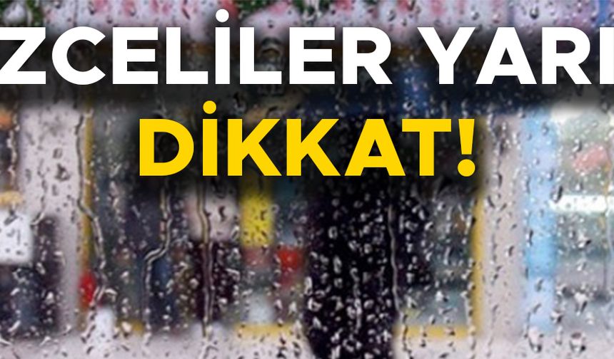 METEOROLOJİ’DEN SON DAKİKA UYARISI
