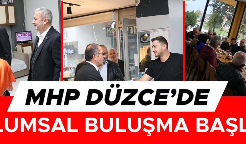 CUMAYERİ İLÇESİNDE ‘HAYIRLI GÜNLER KOMŞUM’ ZİYARETİ