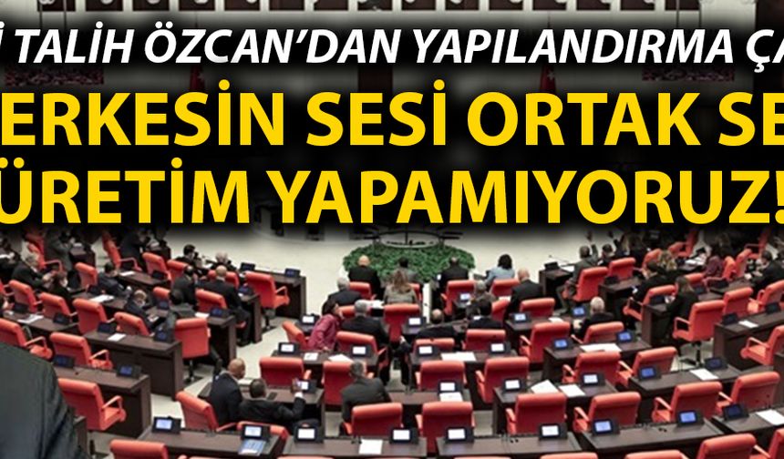 “DEVLETİN GÖREVİ CEZALANDIRMAK DEĞİL, ÜRETİMİ YAŞATMAKTIR”