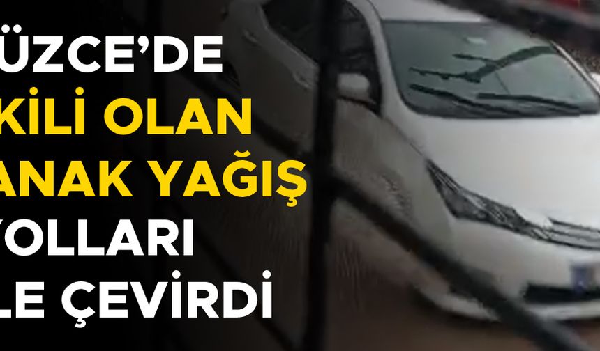 ARAÇLAR VE YAYALAR ZOR ANLAR YAŞADI