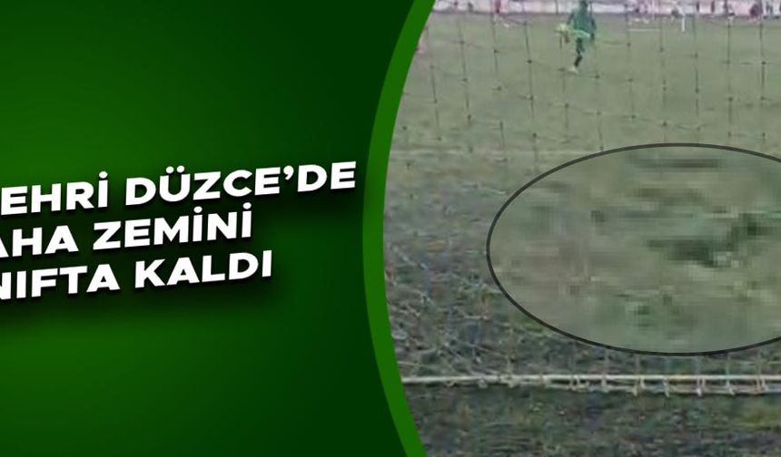 ‘’ÇOCUKLAR ÇUKURDA ANTRENMAN YAPIYOR’’