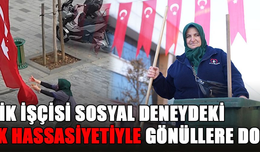 "BAYRAĞIM BANA VATANIMI, MİLLETİMİ, AİLEMİ, ÇOCUKLARIMI HATIRLATIYOR"