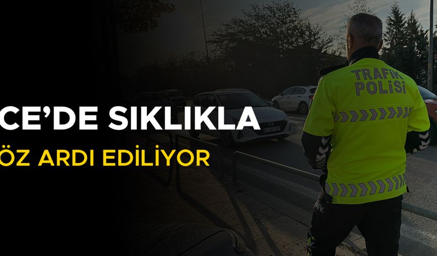 POLİSTEN ‘KURAL’ HATIRLATICI DENETİM