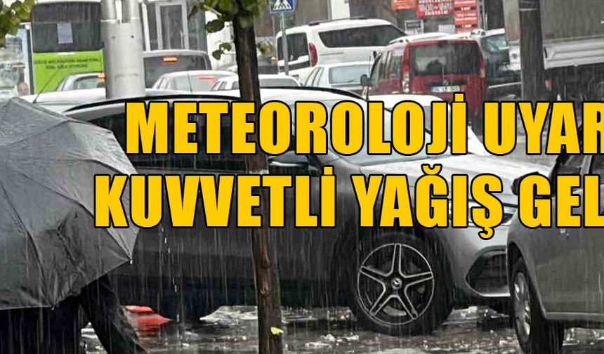 DÜZCE VE ÇEVRESİNDE GÖK GÜRÜLTÜLÜ SAĞANAK YAĞIŞ ETKİLİ OLACAK