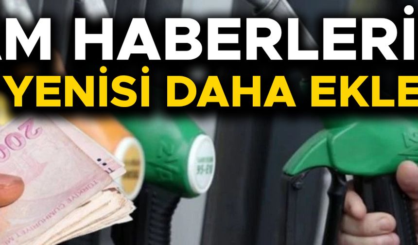 BENZİNE KALLAVİ ZAM YOLDA…