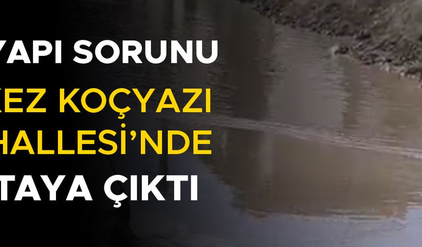 SOKAK ADETA GÖLE DÖNDÜ…