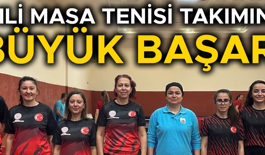 TÜRKİYE 3’ÜNCÜSÜ OLDULAR…