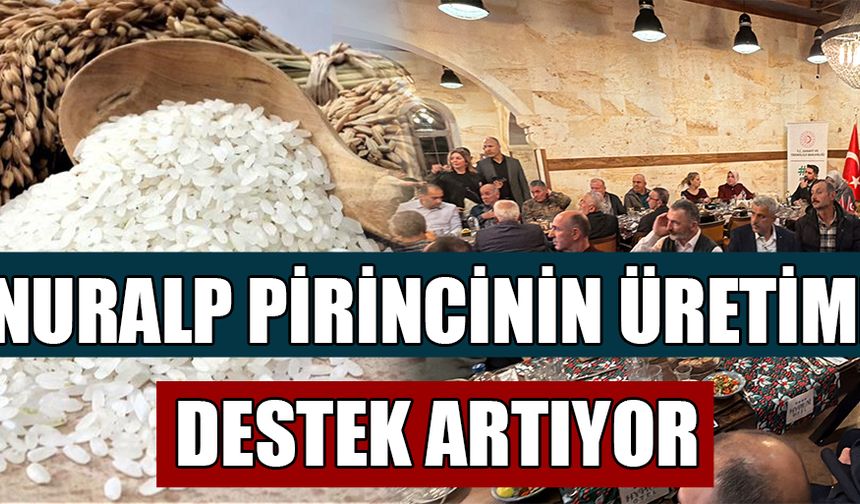 "ANADOLUDAKİLER-KONURALP PİRİNCİ ÜRETİM KOMPLEKSİ DEĞER YARATIYOR" PROJESİ TANITILDI