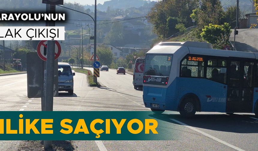 NE BİR KAVŞAK NE DE IŞIK SİSTEMİ VAR…