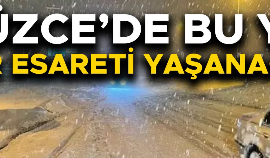 YOĞUN KAR YAĞIŞININ TARİHİ BELLİ OLDU