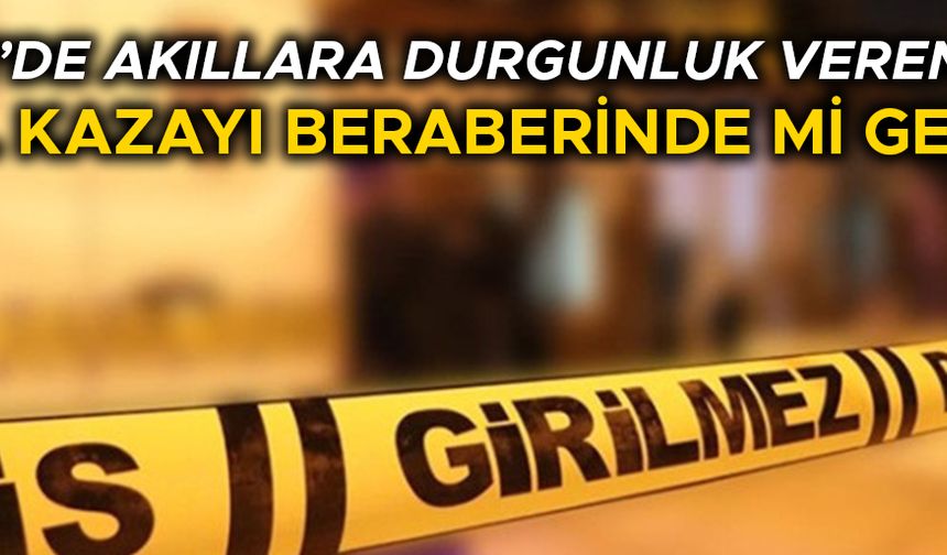 PARK HALİNDEKİ TRAKTÖRE ÇARPAN MOTOSİKLET SÜRÜCÜSÜ HAYATINI KAYBETTİ