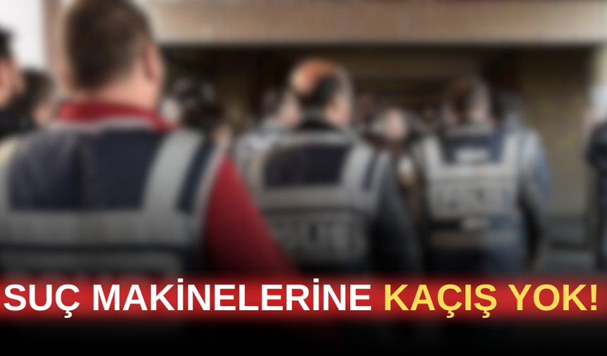 DÜZCE POLİSİ SUÇLULARA GEÇİT VERMİYOR