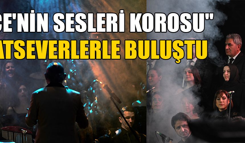 ÖĞRETMENLERDEN OLUŞAN KORODAN UNUTULMAZ KONSER
