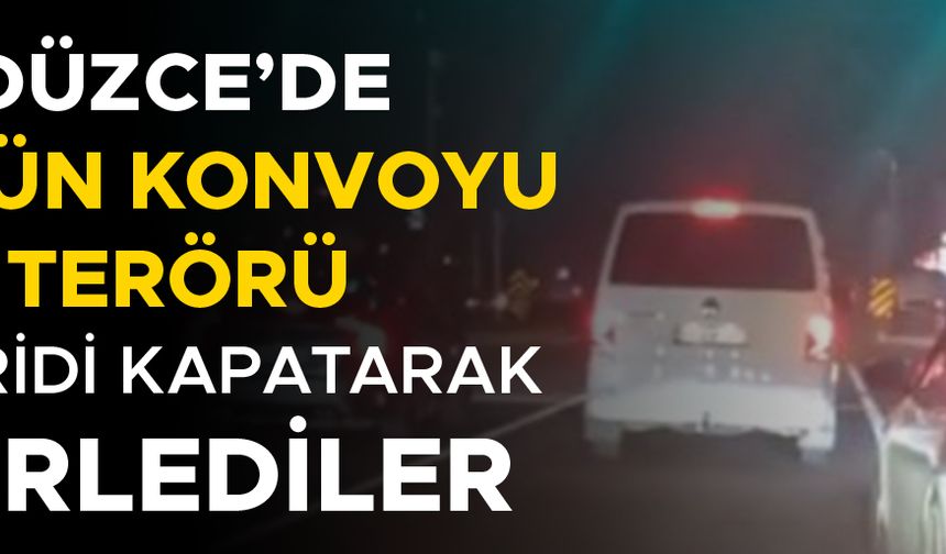DİĞER SÜRÜCÜLERİ TEHLİKEYE ATTILAR