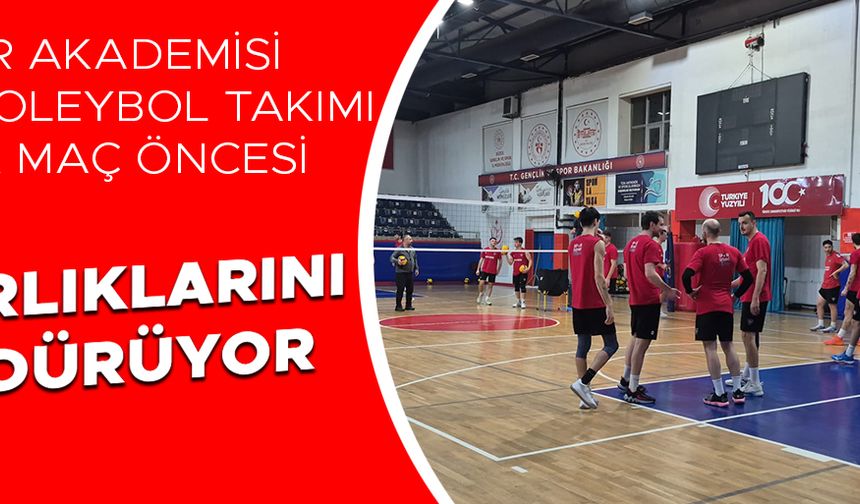 ARKAS ERKEK VOLEYBOL TAKIMI İLE KARŞILAŞACAK