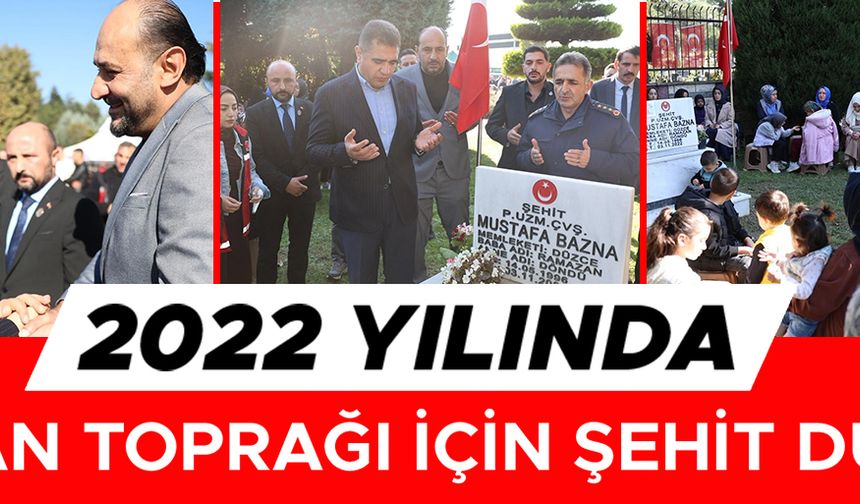 ŞEHİT BAZNA ŞEHADETİNİN YIL DÖNÜMÜNDE KABRİ BAŞINDA ANILDI