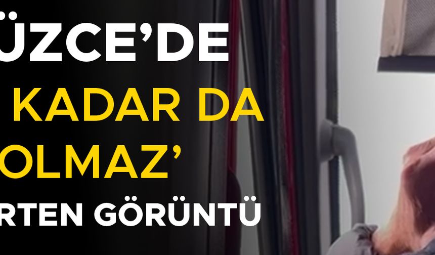 YOLCULARIN CAN GÜVENLİĞİNİ TEHLİKEYE ATARAK İLERLEDİ