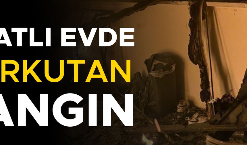 ALEVLER TÜM BİNAYI SARMADAN SÖNDÜRÜLDÜ