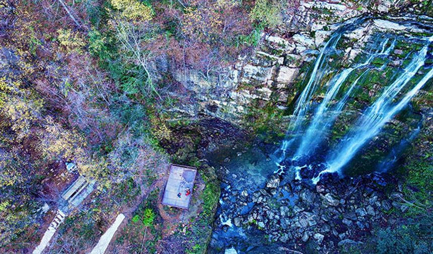 SAKLIKENT ŞELALESİ TURİZME KAZANDIRILDI