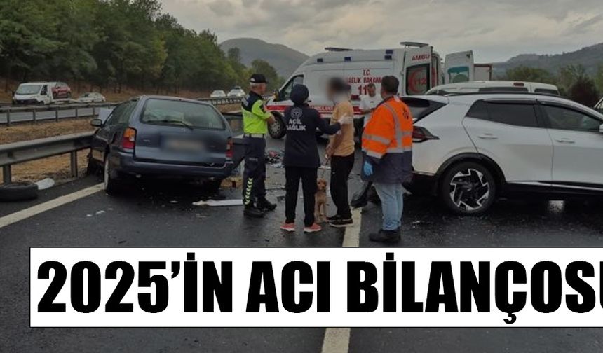 TRAFİK KAZALARINDA 11 KİŞİ HAYATINI KAYBETTİ, 2 BİN 96 KİŞİ YARALANDI