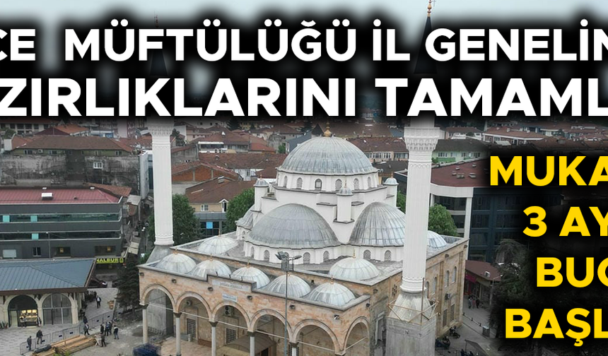 DÜZCE VALİLİĞİ MESAJ YAYIMLADI