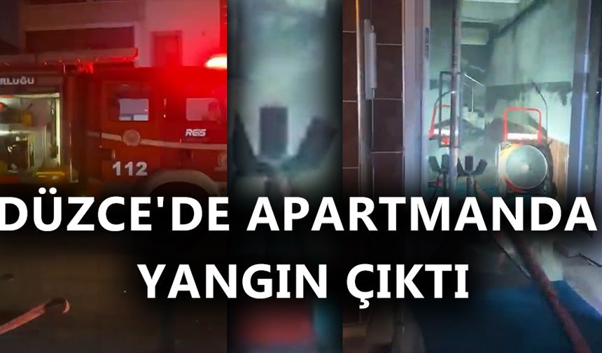 1 KİŞİ DUMANDAN ETKİLENDİ