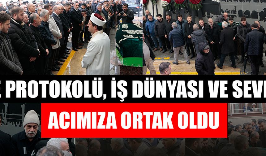 MERHUM İŞ İNSANI SELÇUK TÜRKSEVEN DUALARLA TOPRAĞA VERİLDİ