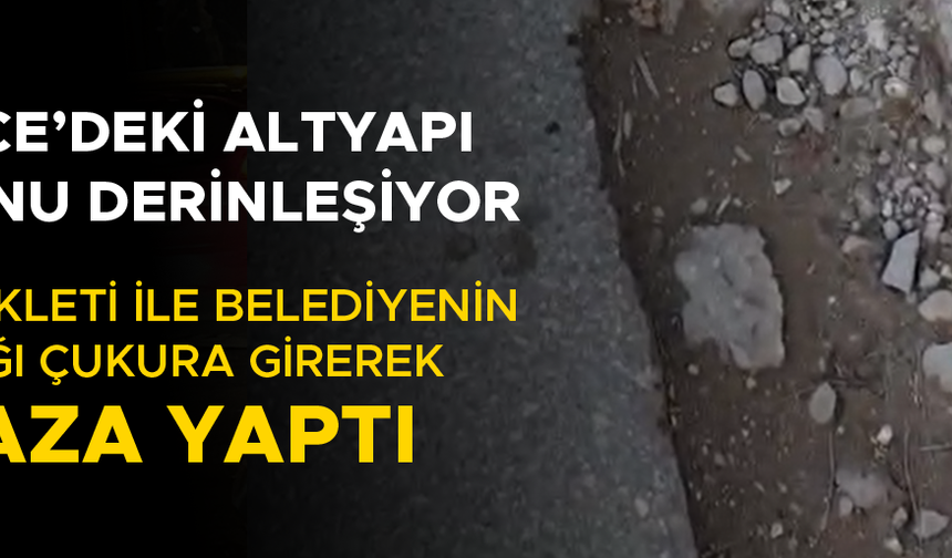 “DEFALARCA BELEDİYEYE ŞİKAYET ETTİK, ÇUKURLARI KAPATMADILAR”