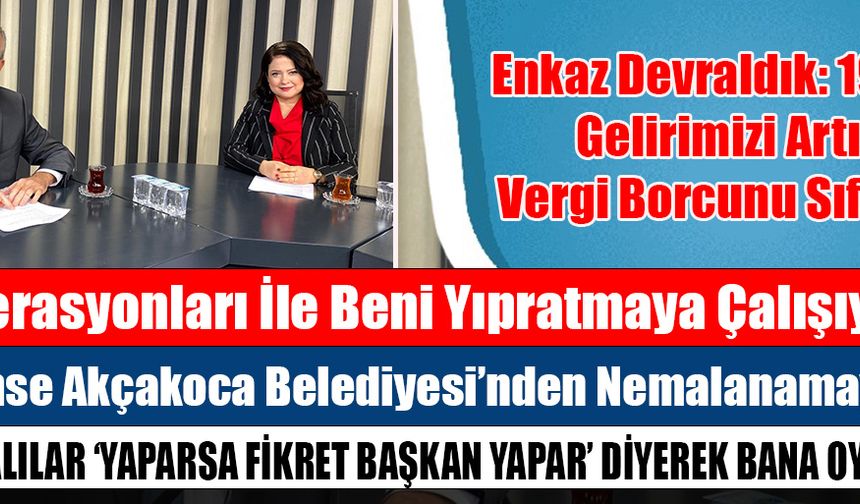 HALKIN GÜVENİNİ ASLA BOŞA ÇIKARTMADIM, ÇIKARTMAM!