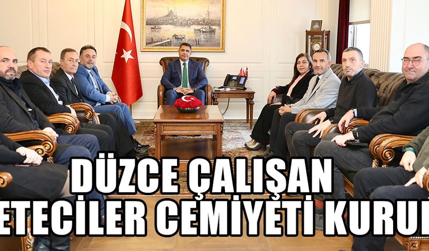 İLK ZİYARET DÜZCE VALİSİ SELÇUK ASLAN’A