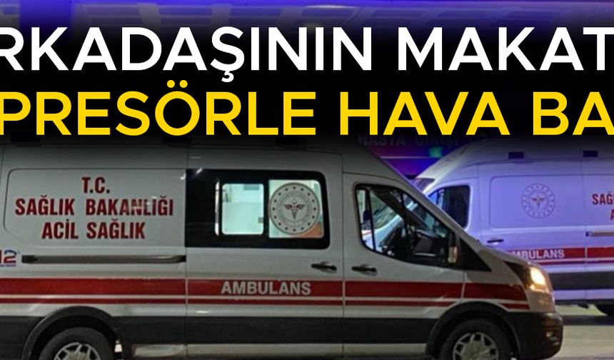 KALIN BAĞIRSAĞI PATLAYAN İŞÇİ AMELİYATA ALINDI