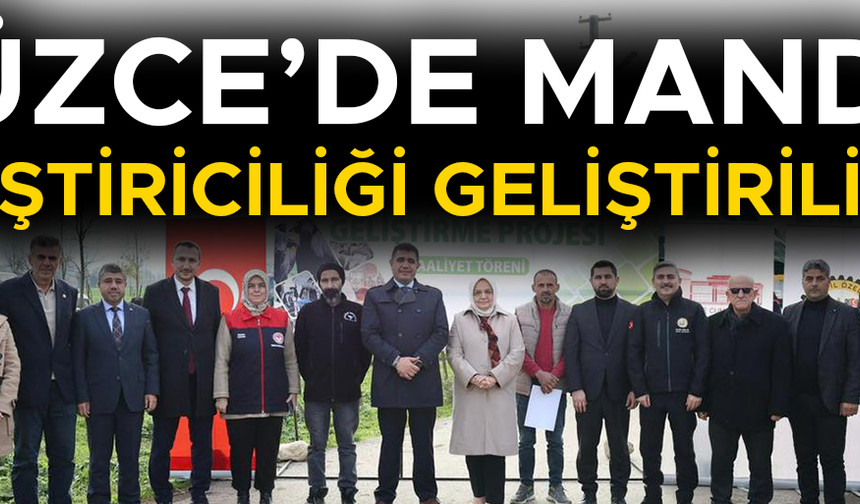 ÜRETİCİLERE 17 ADET MANDA BOĞASI DAĞITILDI