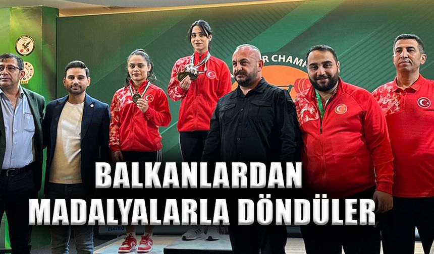 HALTERDE BALKAN ŞAMPİYONU DÜZCE’DEN ÇIKTI