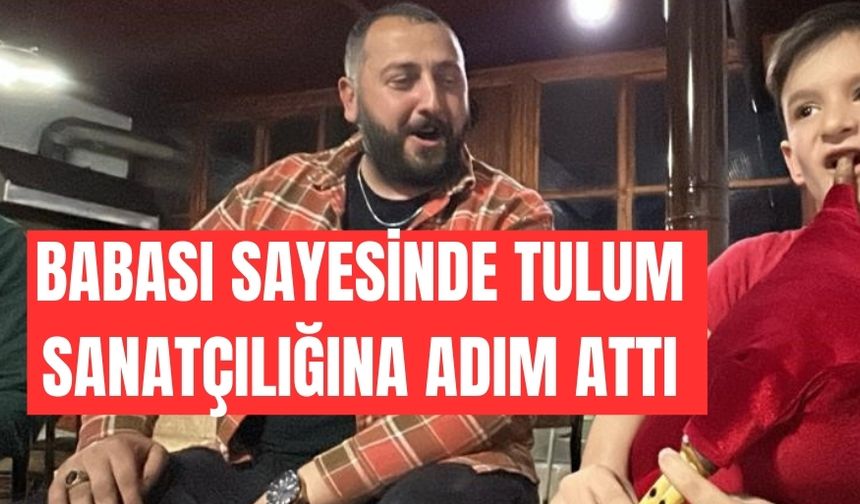 8 YAŞINDAKİ TULUMCU KENDİNE HAYRAN BIRAKTI