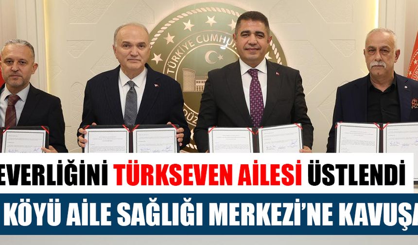 MERKEZDE MERHUME HANİFE TÜRKSEVEN’İN İSMİ YAŞATILACAK