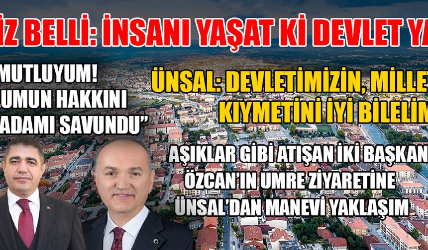 “ALLAH ŞOVSA CEZALANDIRIR, SAMİMİ İSE ELEŞTİRENE ADALETİNİ GÖSTERİR”