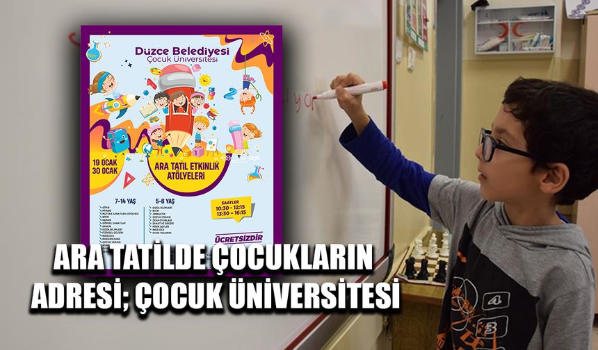 HER YAŞ GRUBUNA YÖNELİK ATÖLYELER AÇILACAK