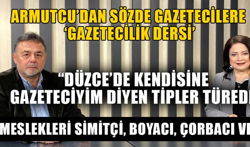 “BU TİPLER HEM KALİTEYİ DÜŞÜRÜYOR HEM DE PRESTİJ KAYBINA YOL AÇIYOR”