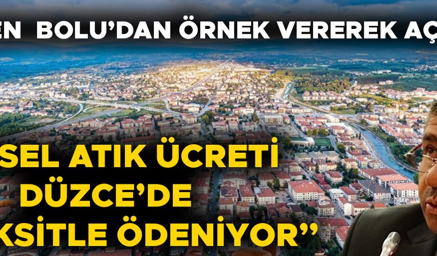 “YARI YARIYA OLMASI GEREKEN ATIK SU BEDELİ 3’TE 1 ORANINDAN DAHA AZ”