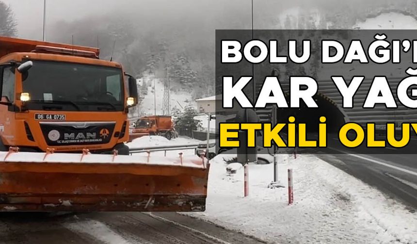 GECE BAŞLAYAN KAR YAĞIŞI ARALIKLARLA ETKİSİNİ SÜRDÜRÜYOR