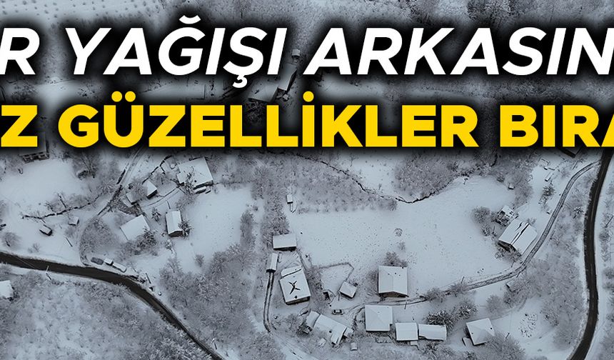 DOĞASEVERLER KAR MANZARASI İÇİN YAYLALARA AKIN ETTİ